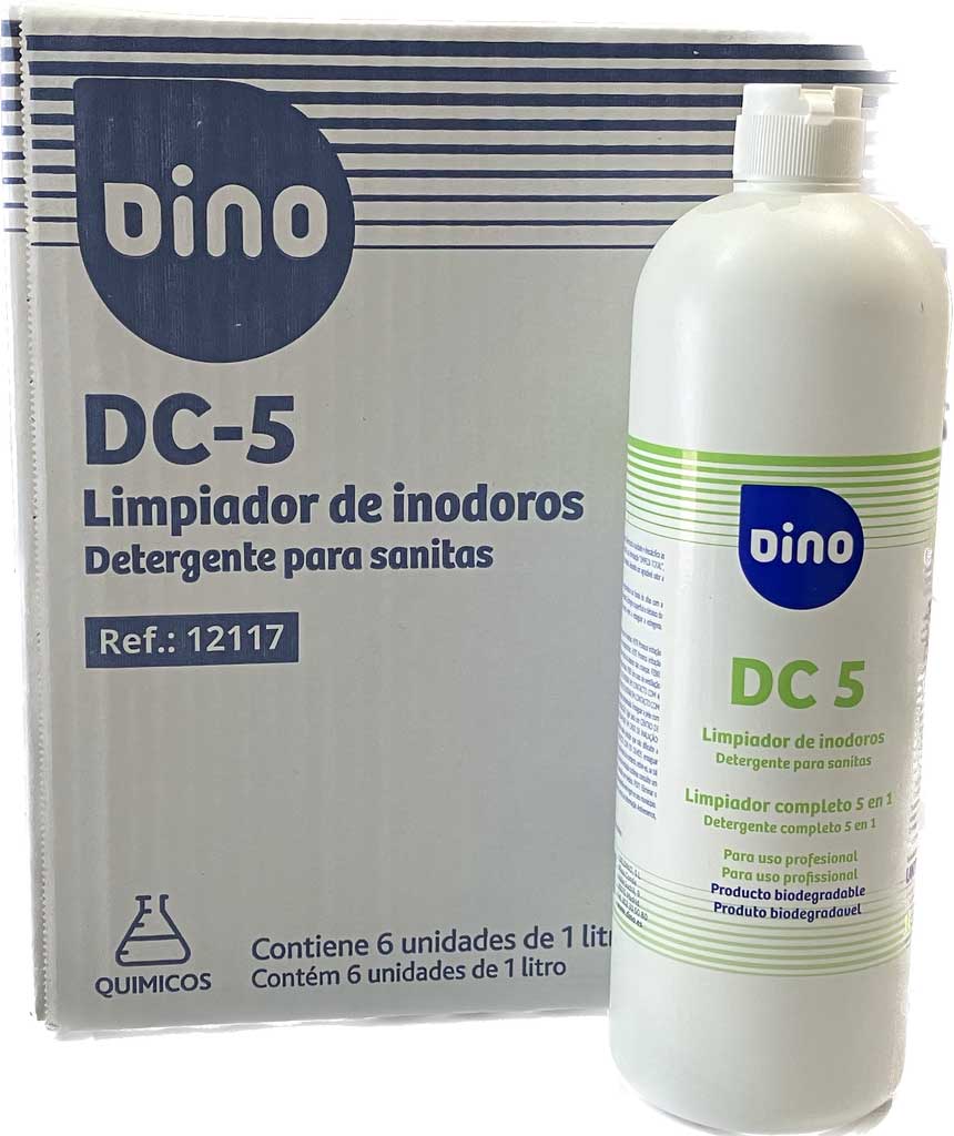 CAJA 6 BOTELLAS DESINCRUSTANTE DC-5