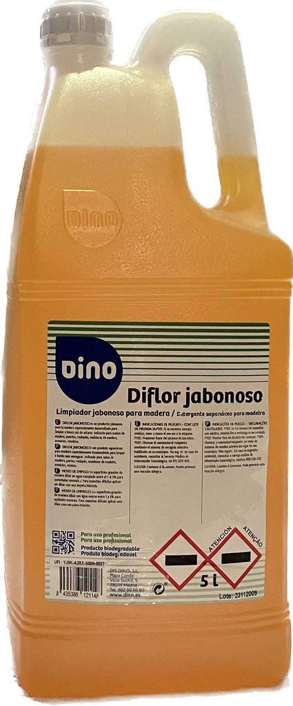 CAJA 2 X 5 DIFLOR JABONOSO limpiador jabonoso para madera