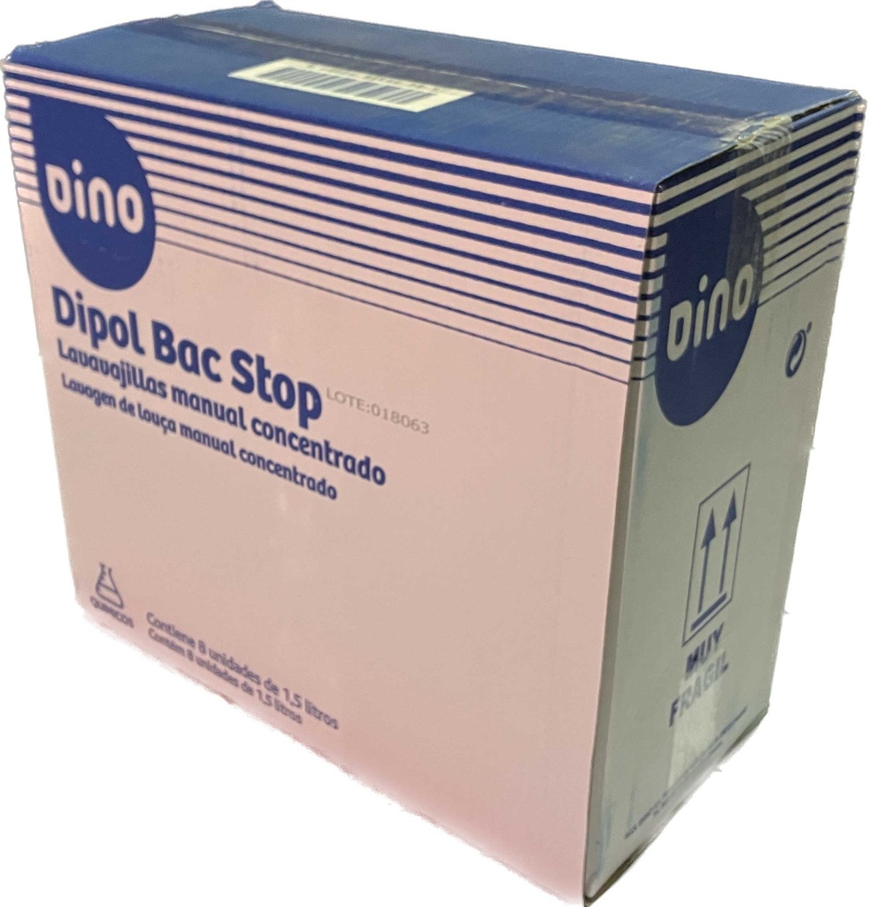 CAJA 8 BOTELLAS DIPOL 1,5 LTS. BAC STOP