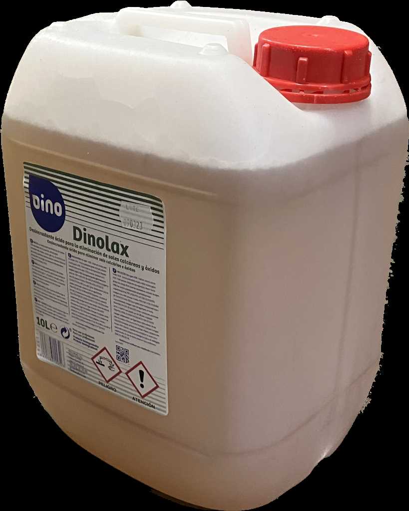 GARRAFA 12 KGS. DINOLAX DESINCRUSTANTE