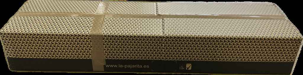 Caja de 30 manteles 1.20x1.20 blanco y negro de 50gr.