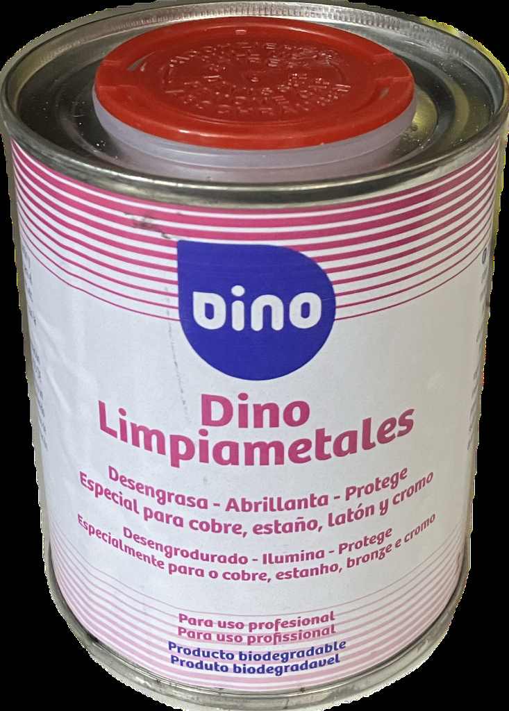 Limpiametales dino 250ml.