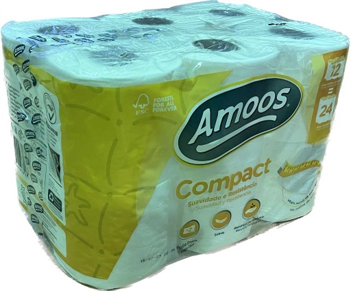 [21035] Saco 96 rollos papel higiénico AMOOS